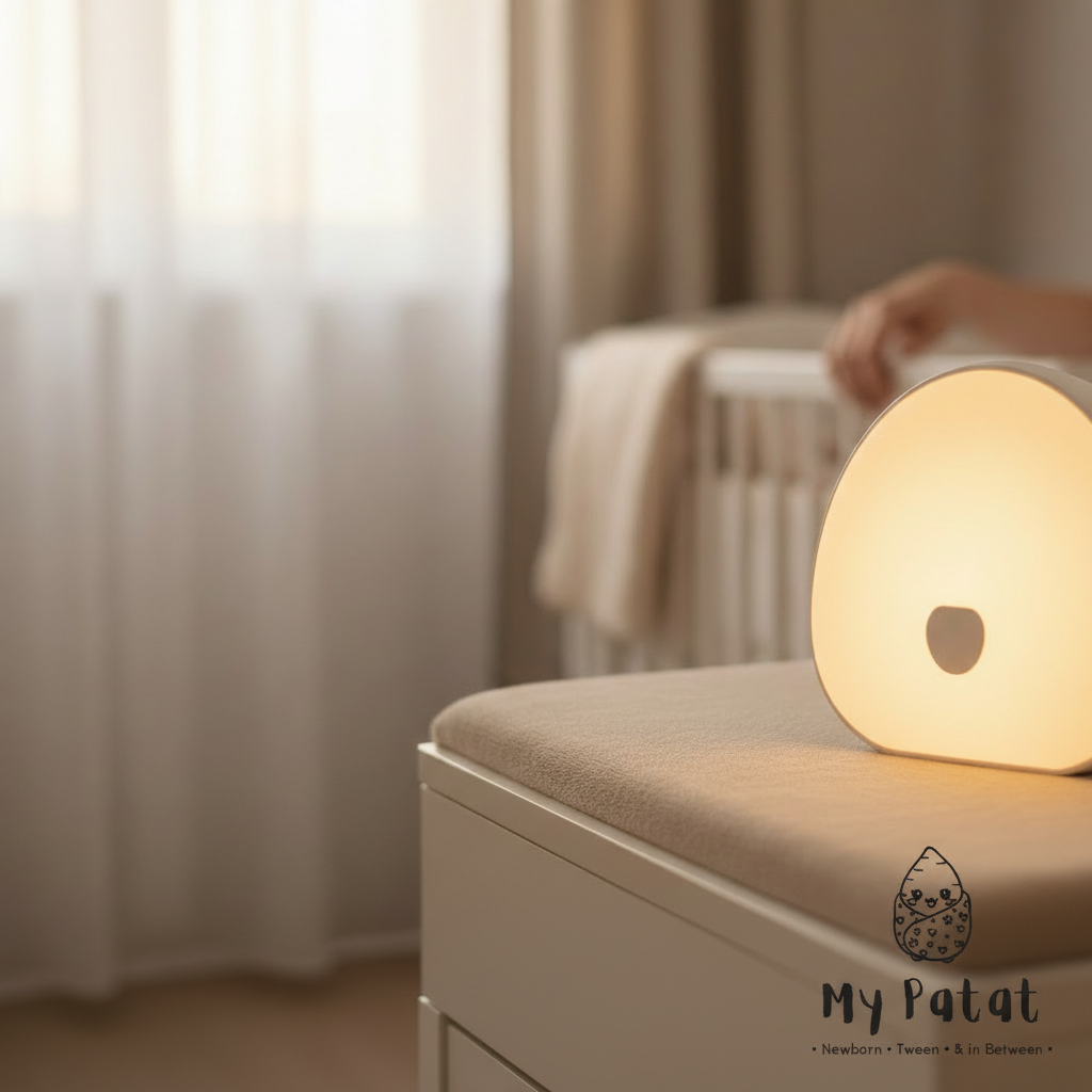 Baby Night Light – Music, Adjustable Brightness & Sleep Timer