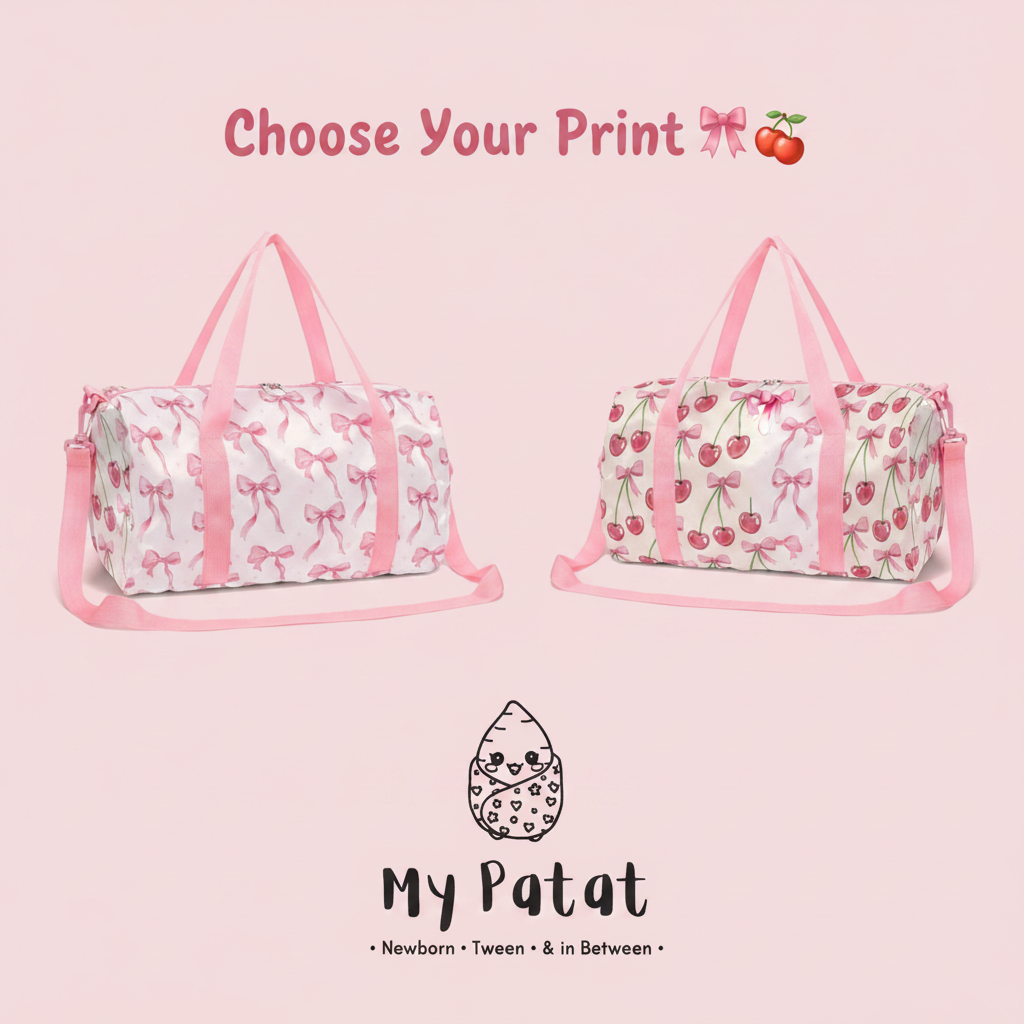 So Cute – Bow & Cherry Travel Bag