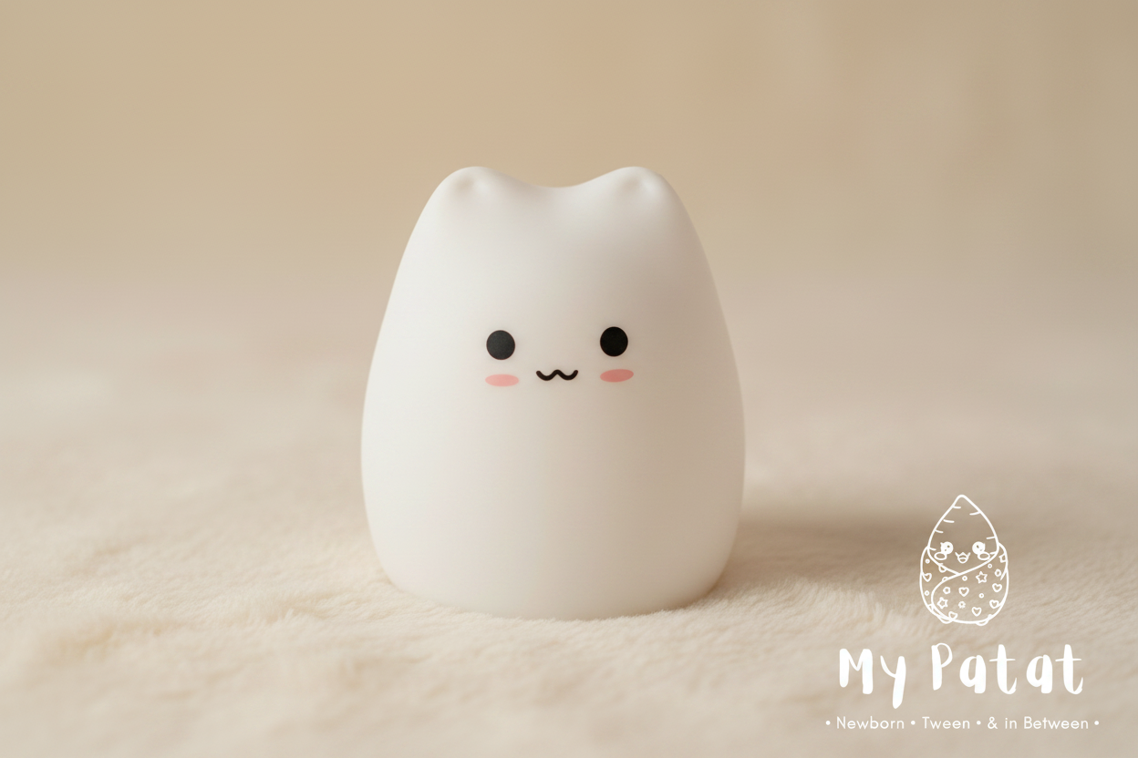 Cat night light clean product shot with logo