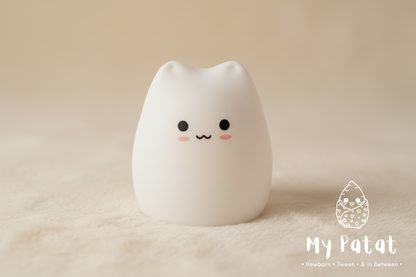 Cat night light clean product shot with logo