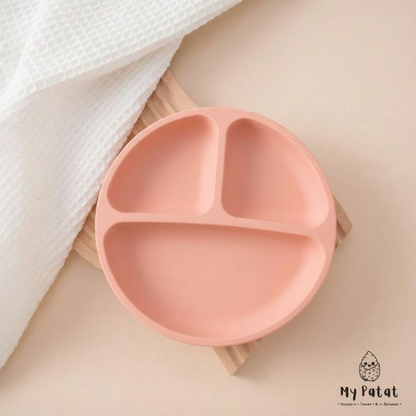 Silicone Divided Suction Plate – Baby & Toddler Feeding