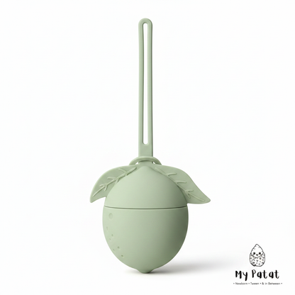 Sage green silicone dummy pod case