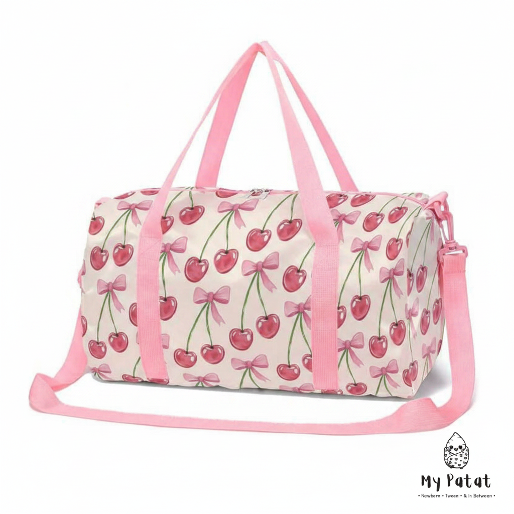 So Cute – Bow & Cherry Travel Bag