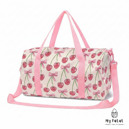 So Cute – Bow & Cherry Travel Bag