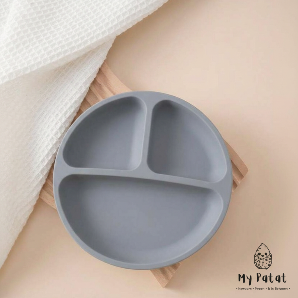 Silicone Divided Suction Plate – Baby & Toddler Feeding