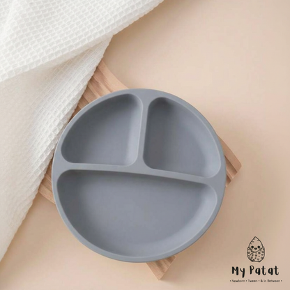 Silicone Divided Suction Plate – Baby & Toddler Feeding