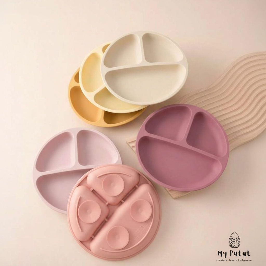 Silicone Divided Suction Plate – Baby & Toddler Feeding